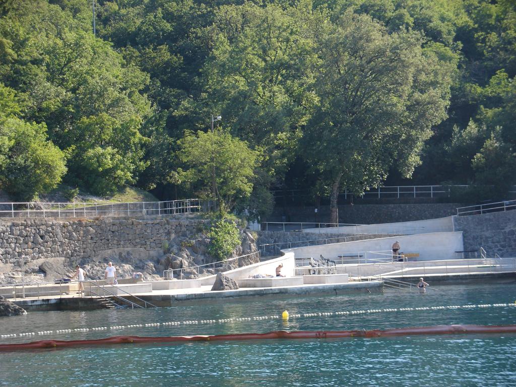 Bivio - Kostanj, plaža za invalide, Rijeka
