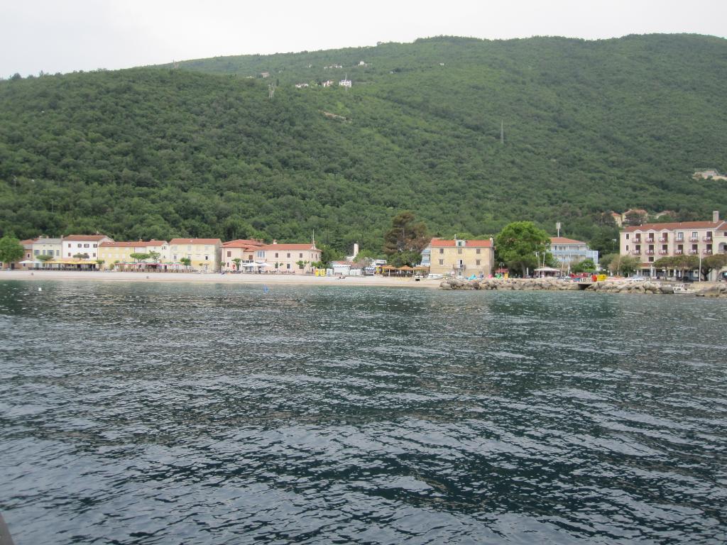 M. Draga - početak plaže, Mošćenička Draga
