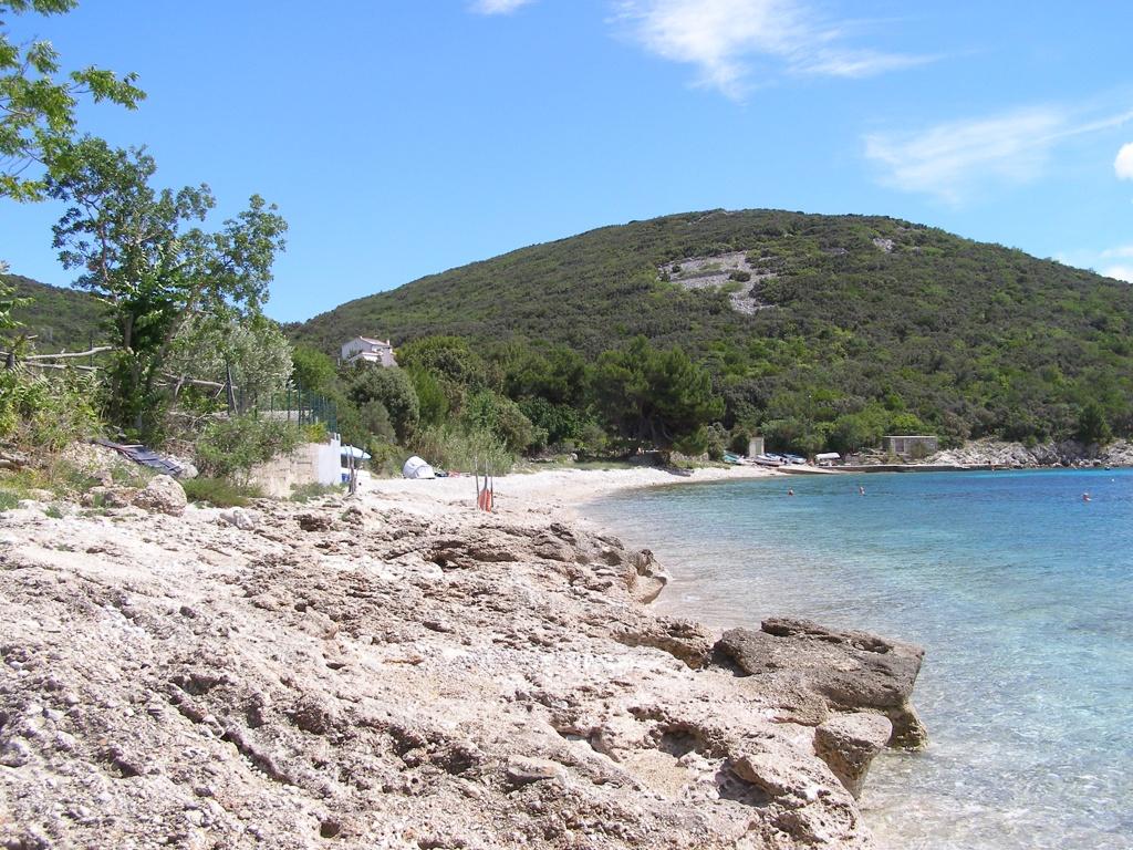 Miholašćica - plaža, Otok Cres