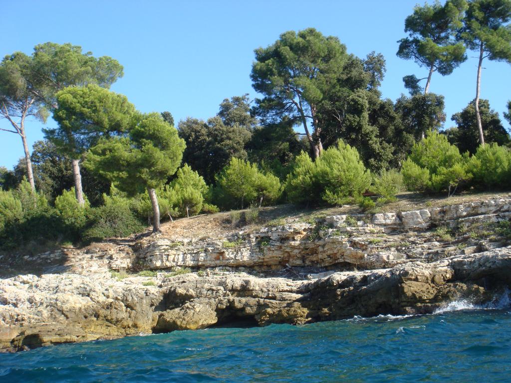 Crveni otok - Zapadna strana otoka, Rovinj